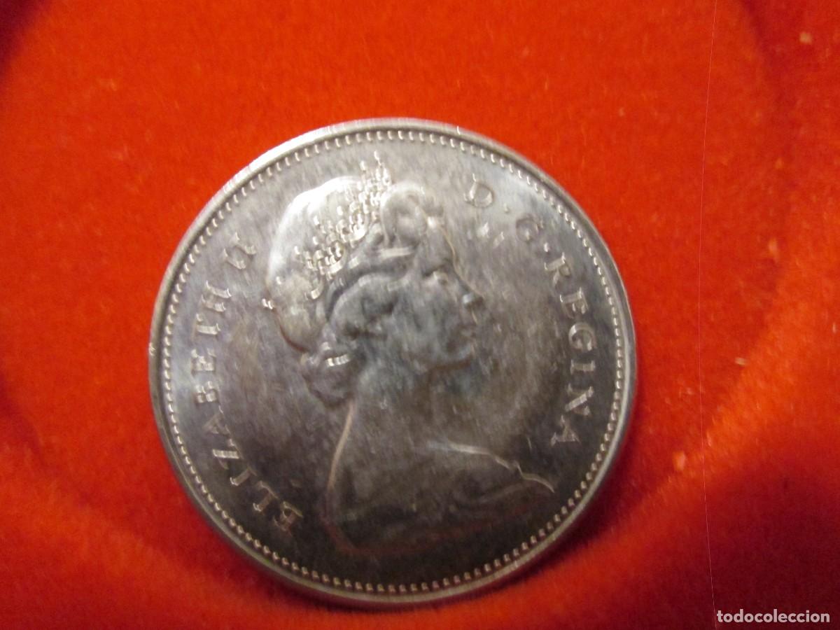 Monedas antiguas de Am&eacute;rica: 25 CENTS 1976 CANADA - Foto 2