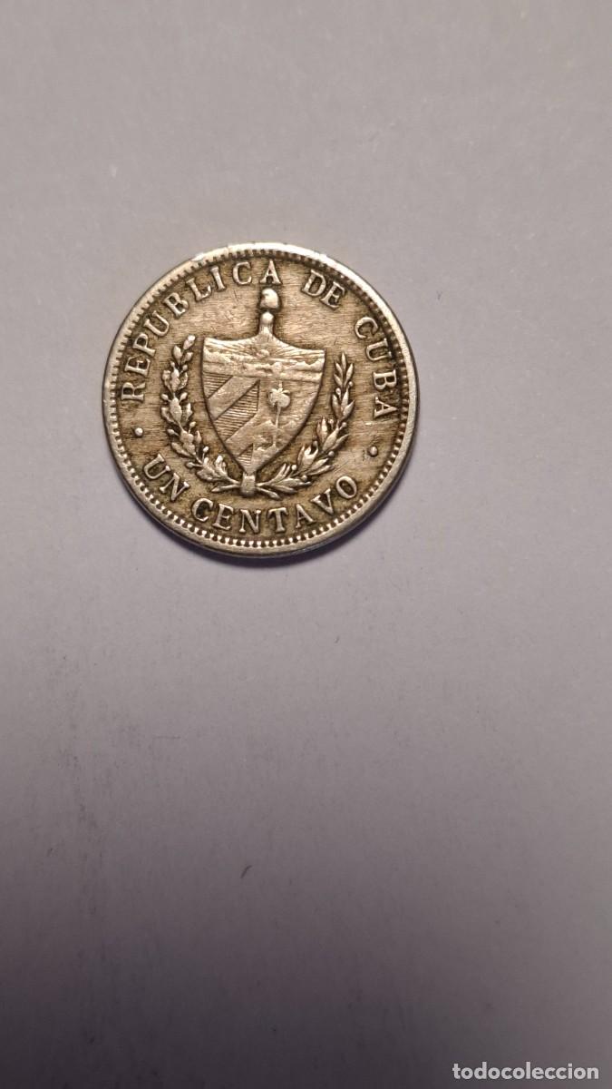 Monedas antiguas de Am&eacute;rica: MONEDA DE CUBA DE 1 CENTAVO DE 1920 - Foto 2