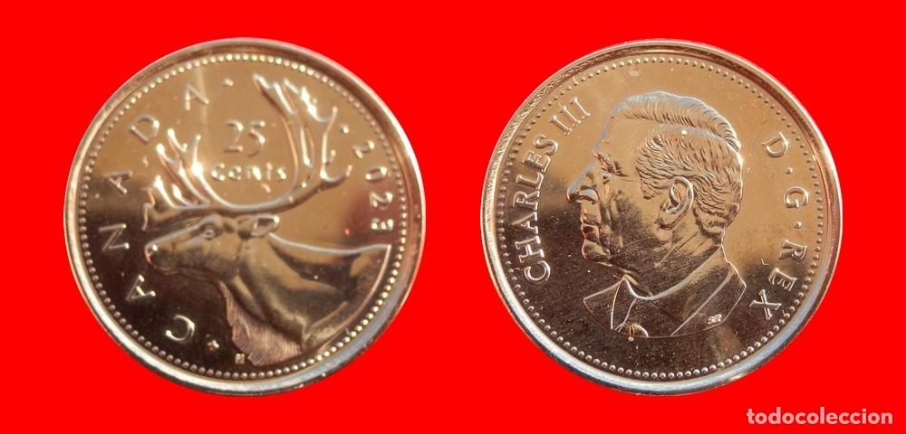 Monedas antiguas de Am&eacute;rica: 25 CENTAVOS 2023 SIN CIRCULAR CANADA-6837SC - Foto 1