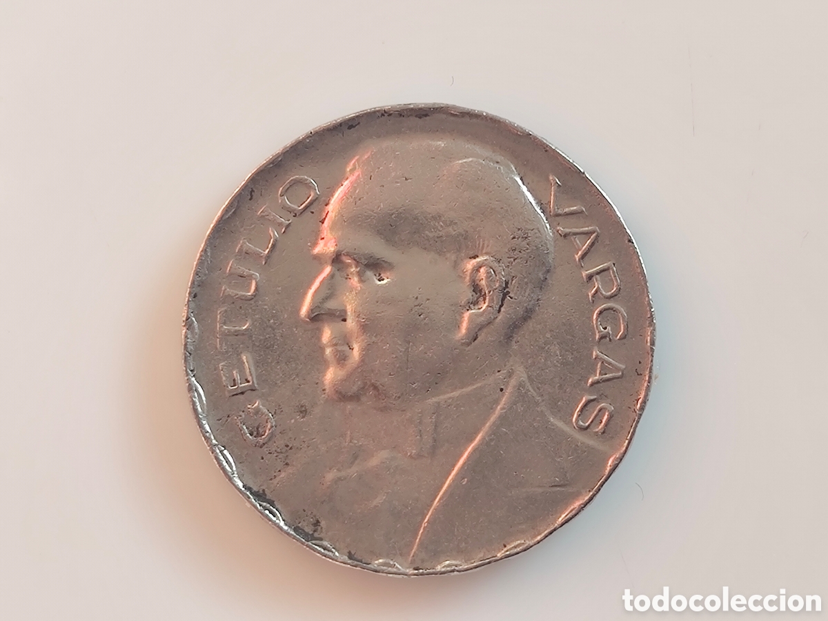 Monedas antiguas de Am&eacute;rica: Moneda de Brasil antigua - Foto 4