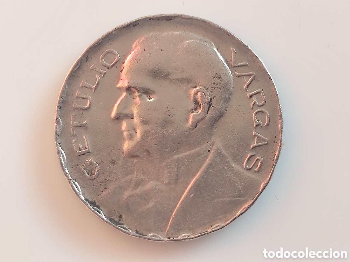 Monedas antiguas de Am&eacute;rica: Moneda de Brasil antigua - Foto 1