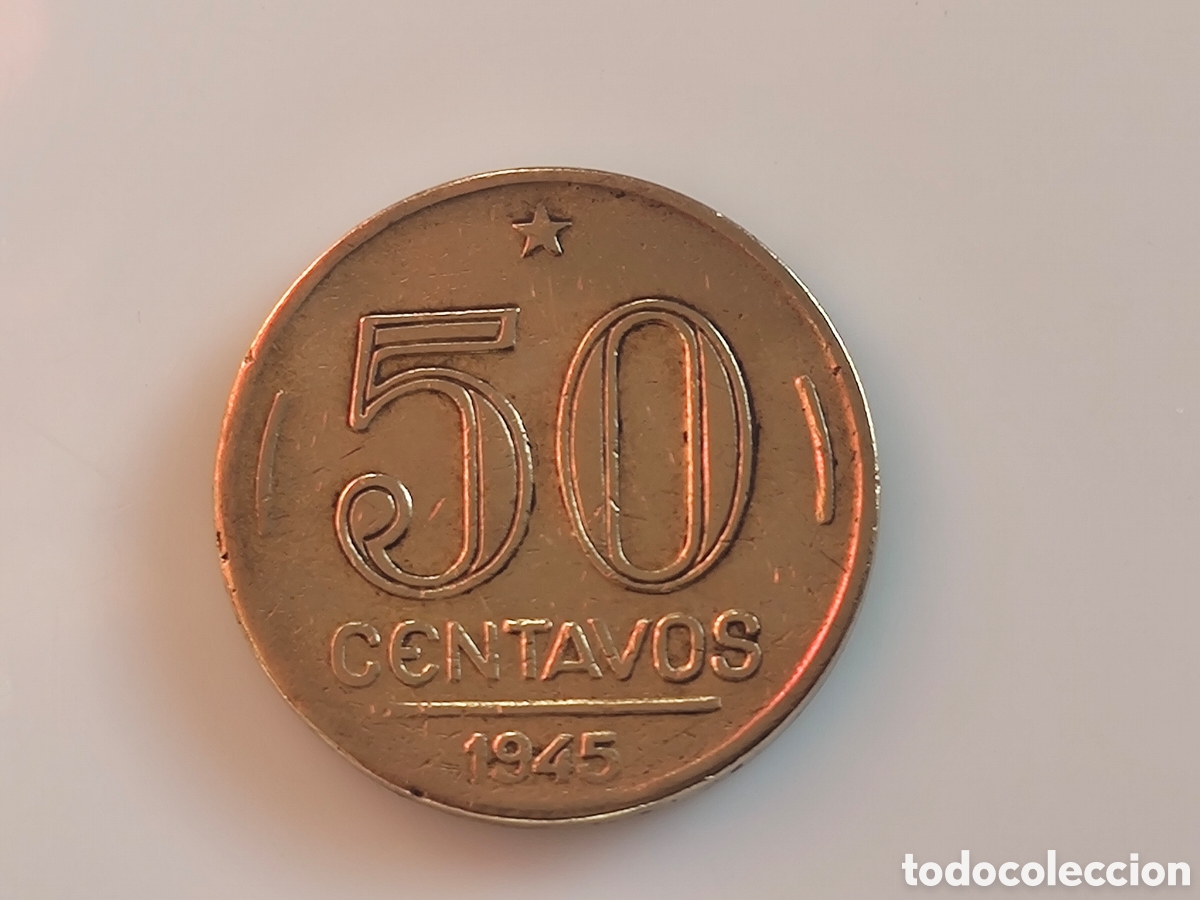 Monedas antiguas de Am&eacute;rica: Moneda de Brasil antigua - Foto 2