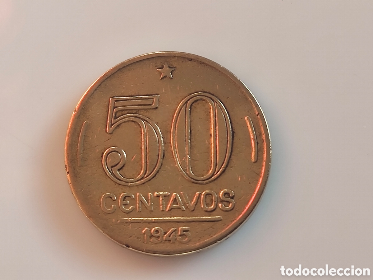 Monedas antiguas de Am&eacute;rica: Moneda de Brasil antigua - Foto 4