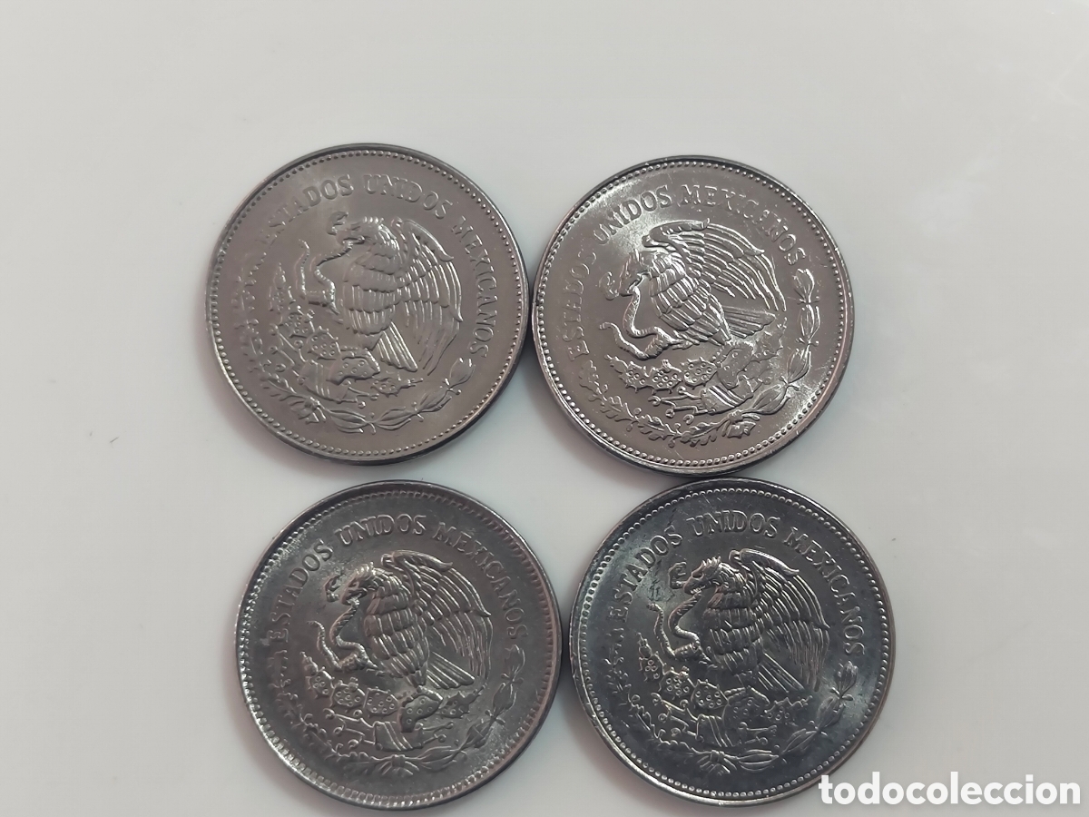 Monedas antiguas de Am&eacute;rica: Moneda de M&eacute;xico 10 p - Foto 2