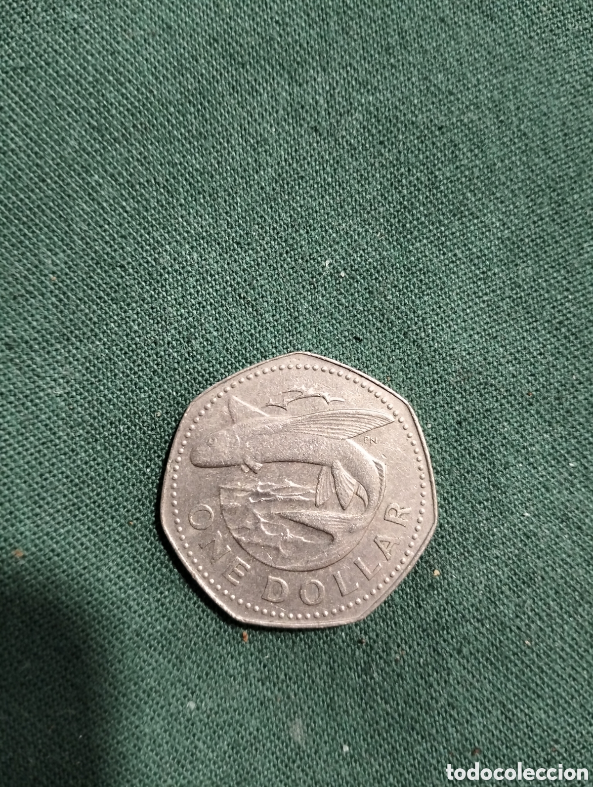Monedas antiguas de Am&eacute;rica: Moneda Barbados 1 dollar 1985 - Foto 2