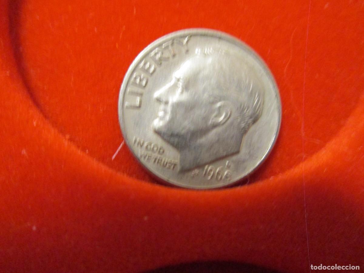 Monedas antiguas de Am&eacute;rica: 1 DIME 1968 DEMBER ETADOS UNIDOS
