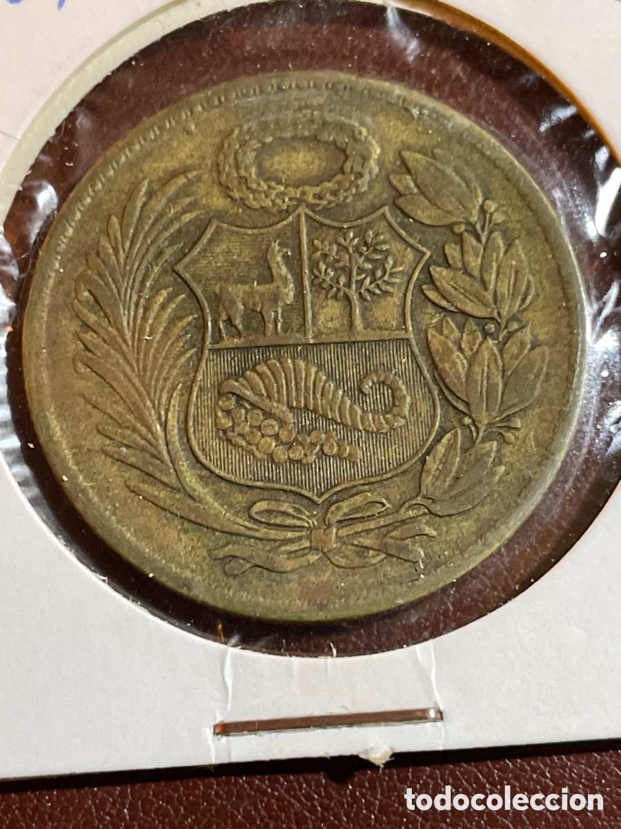 Monedas antiguas de Am&eacute;rica: Moneda de per&uacute; 1 sol a&ntilde;o 1964 - Foto 2