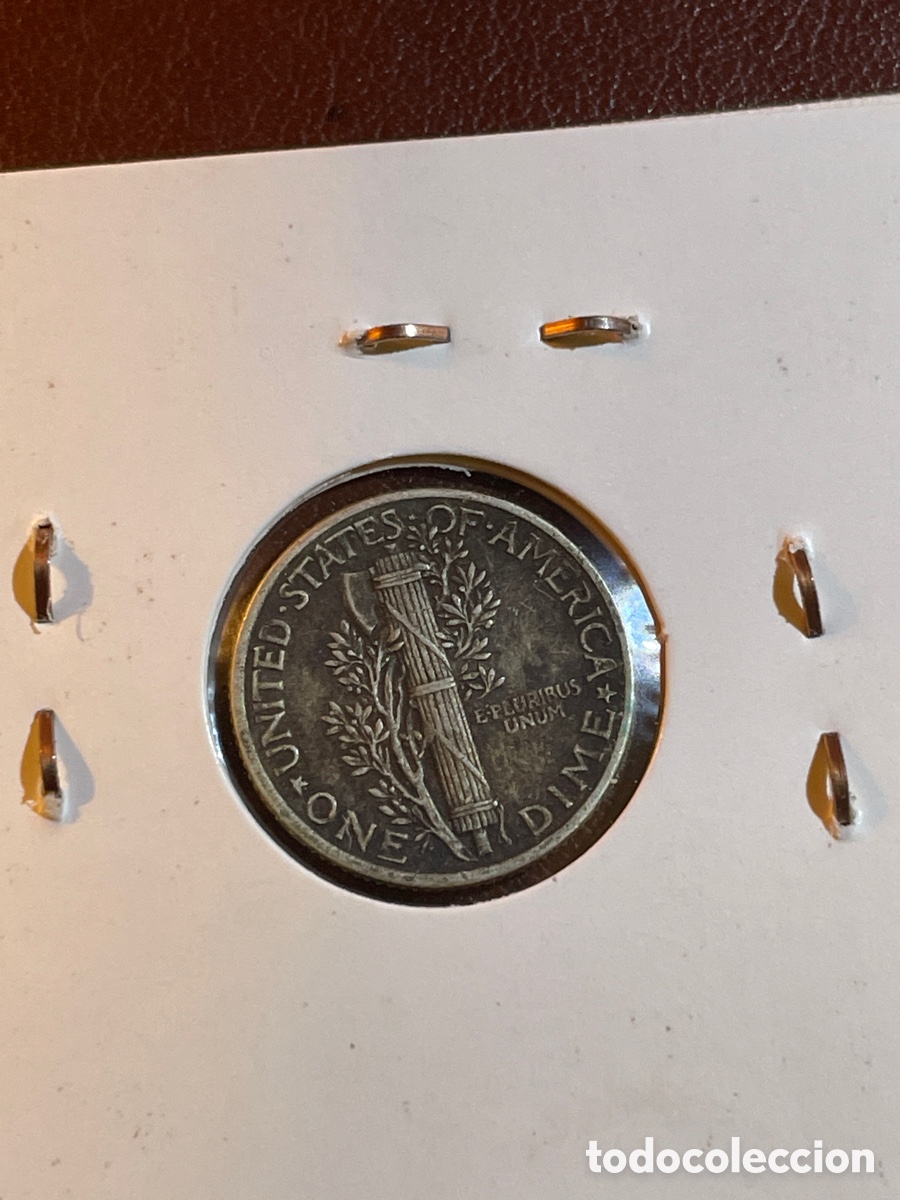 Monedas antiguas de Am&eacute;rica: EEUU ONE dime a&ntilde;o 1941 - Foto 2