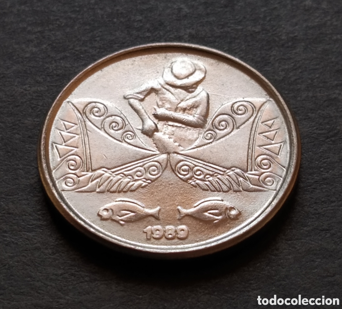 Monedas antiguas de Am&eacute;rica: MONEDA - BRASIL 5 CENTAVOS 1989 - Foto 4