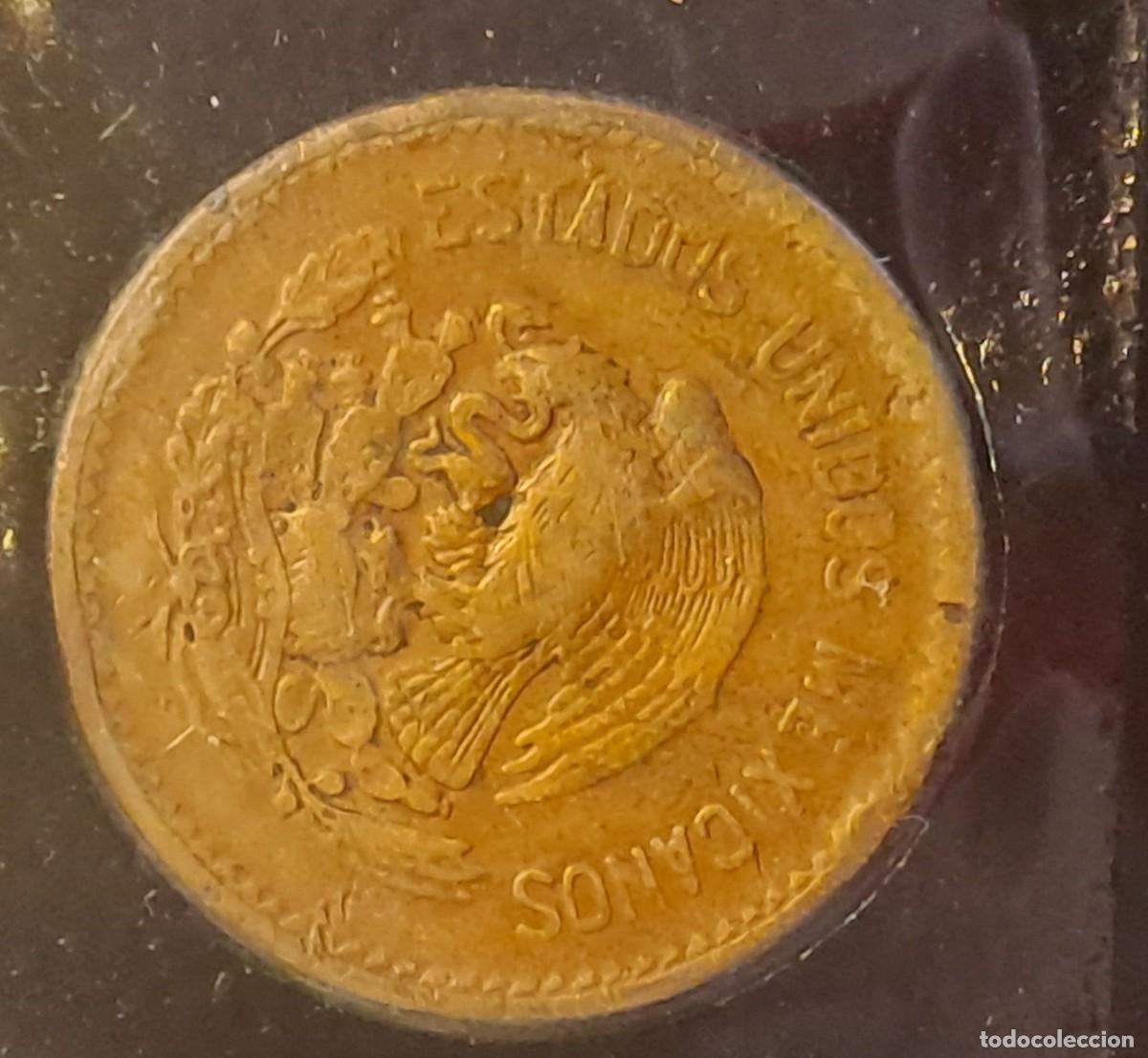 Monedas antiguas de Am&eacute;rica: MONEDA 20 CENTAVOS MEXICO A&Ntilde;O 1945 - Foto 2