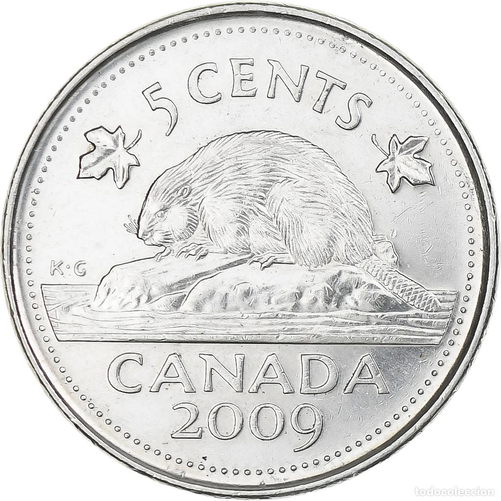 Monedas antiguas de Am&eacute;rica: [#1374868] Canad&aacute;, 5 Cents, 2009 - Foto 2