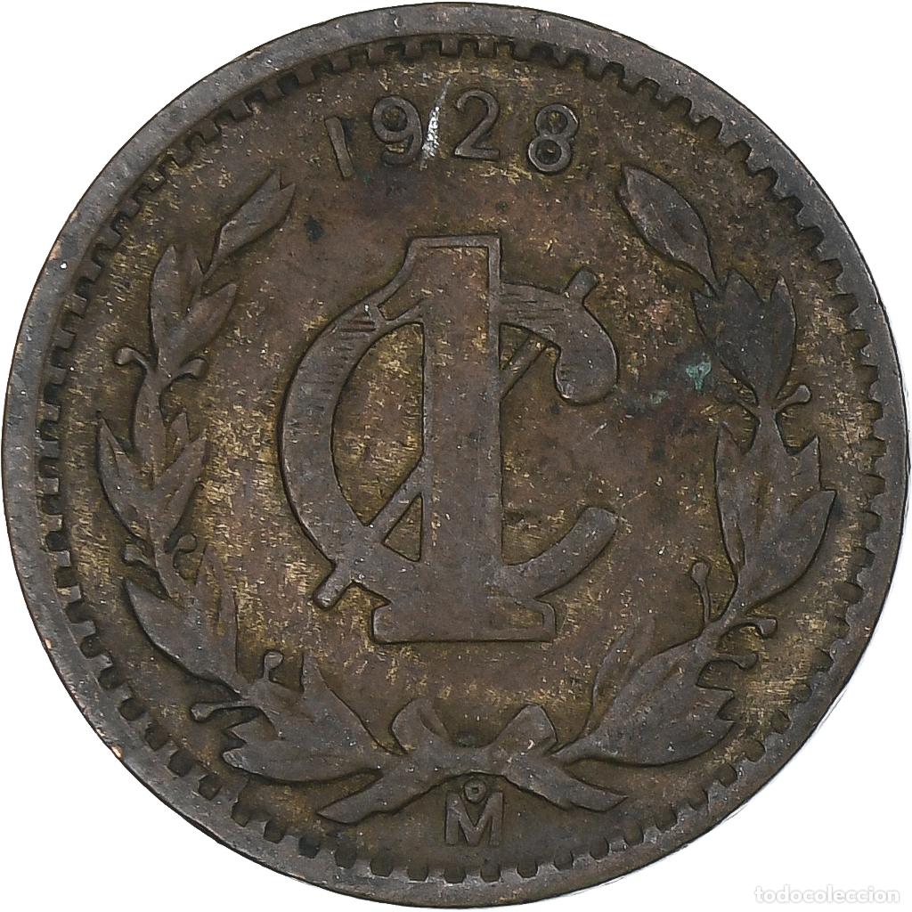 Monedas antiguas de Am&eacute;rica: [#1375005] M&eacute;xico, Centavo, 1928 - Foto 2