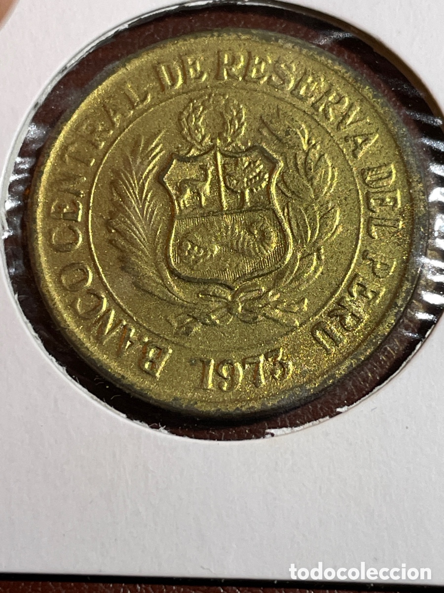 Monedas antiguas de Am&eacute;rica: Moneda Peru 1 sol 1973 - Foto 2