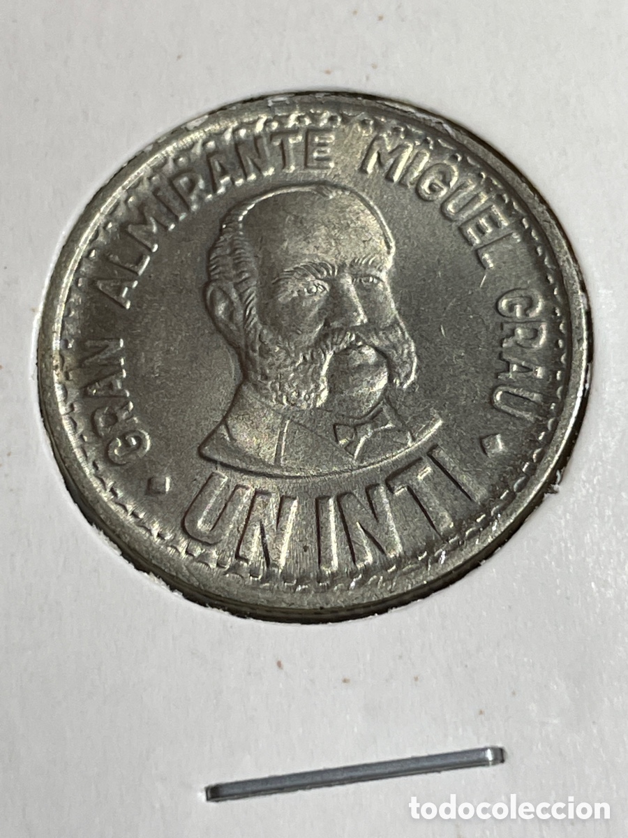 Monedas antiguas de Am&eacute;rica: Peru 1 Inti a&ntilde;o 1987 - Foto 1