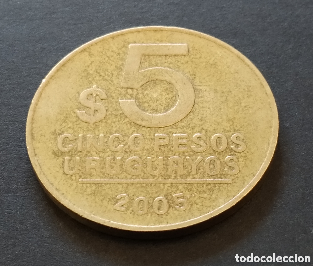 Monedas antiguas de Am&eacute;rica: MONEDA - URUGUAY 5 PESOS 2005 - Foto 3