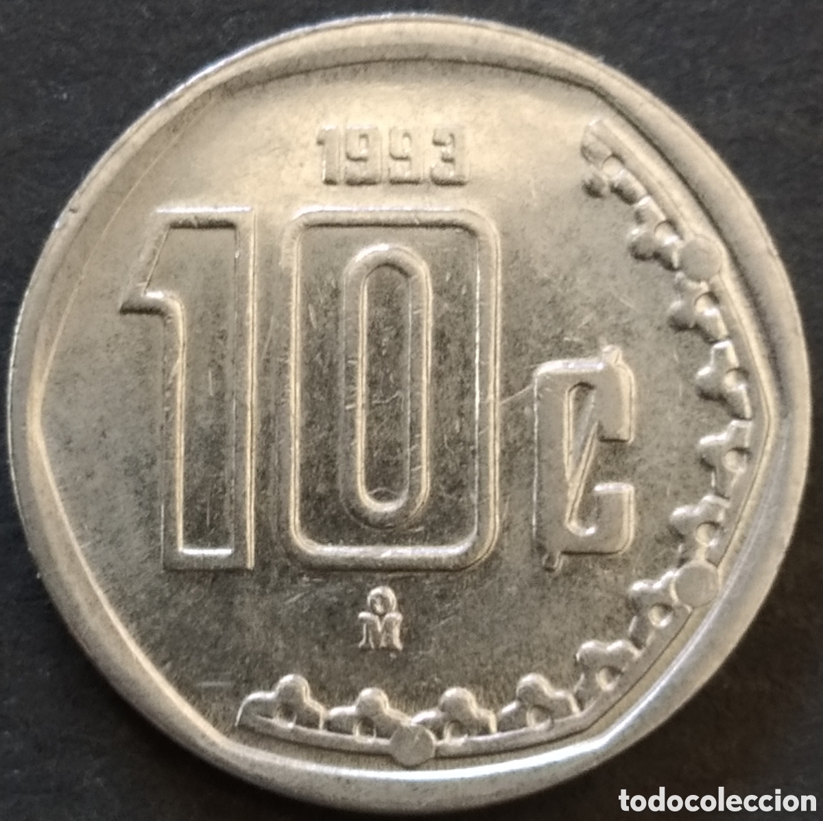Old Coins of America: MONEDA - MEXICO 10 CENTAVOS 1993