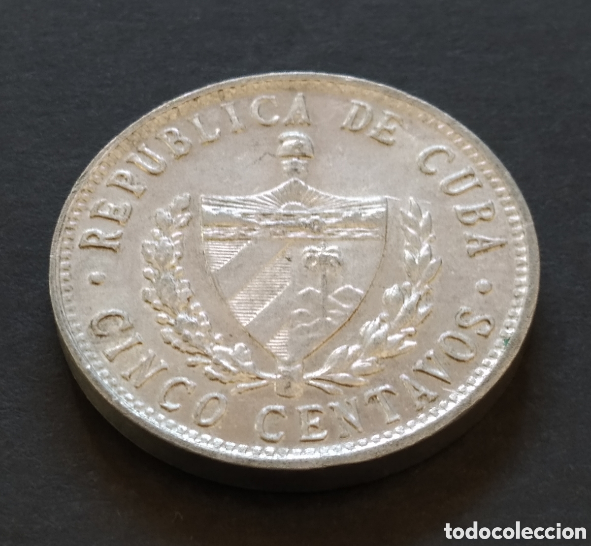 Monedas antiguas de Am&eacute;rica: MONEDA - CUBA 5 CENTAVOS 1972 - Foto 4