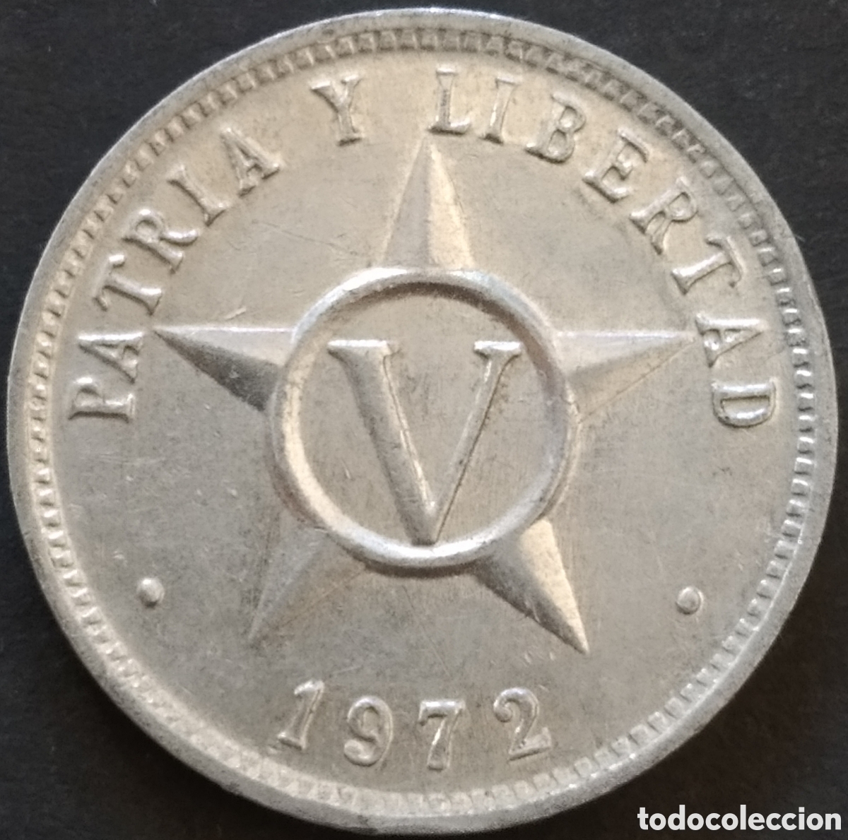 Monedas antiguas de Am&eacute;rica: MONEDA - CUBA 5 CENTAVOS 1972 - Foto 1