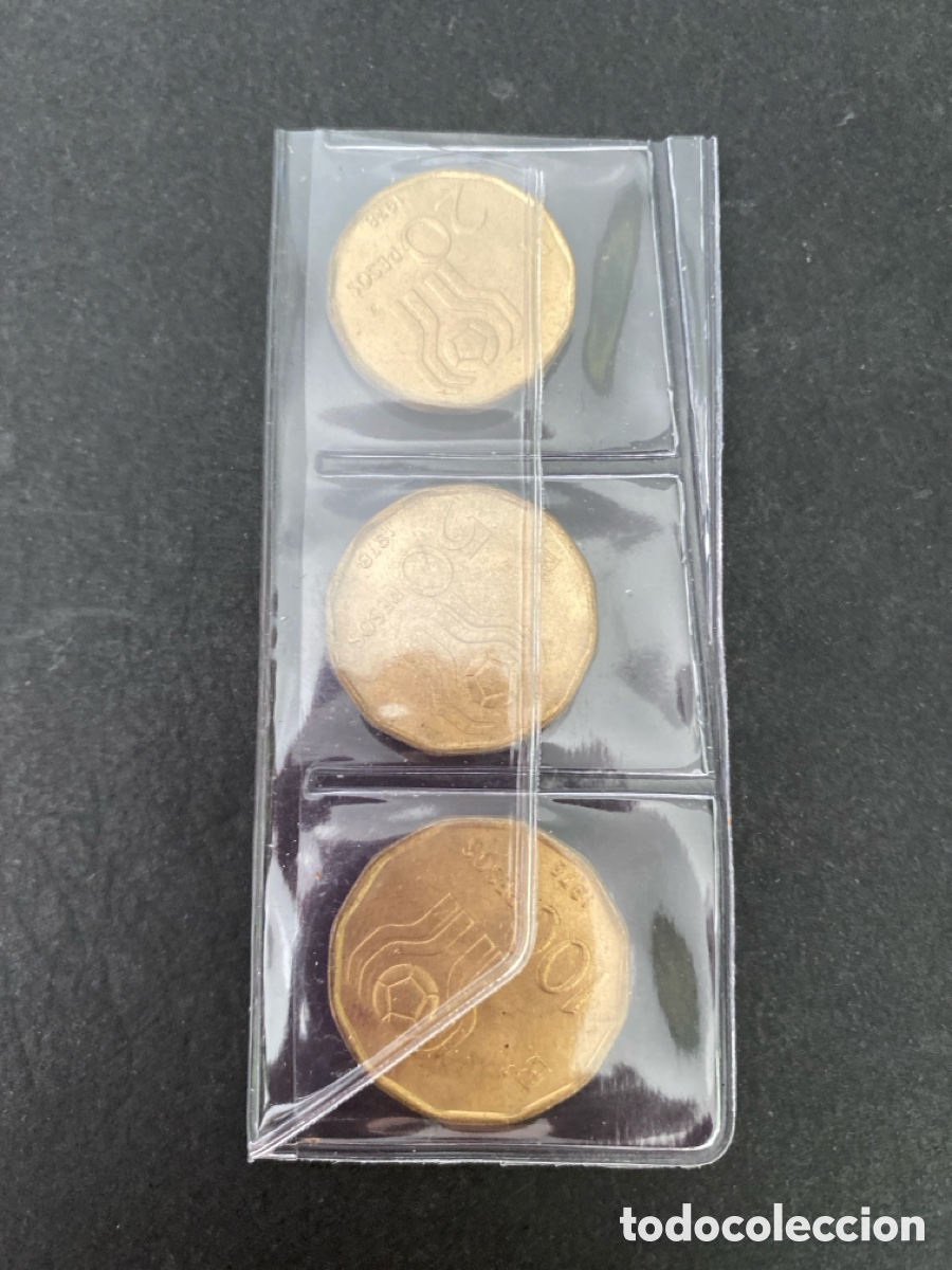 Monedas antiguas de Am&eacute;rica: Serie de moneda Argentina - Foto 2