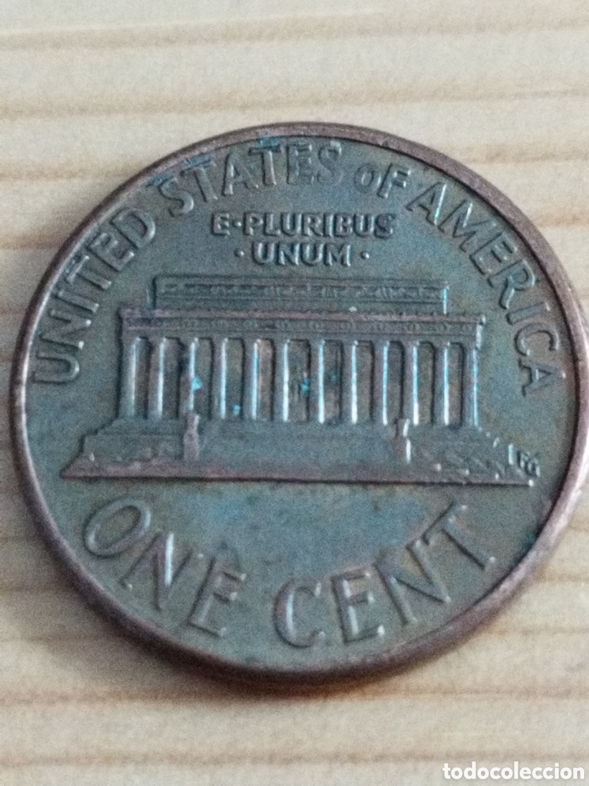 Monedas antiguas de Am&eacute;rica: USA 1 c&eacute;ntimo de 1990 D - Foto 2