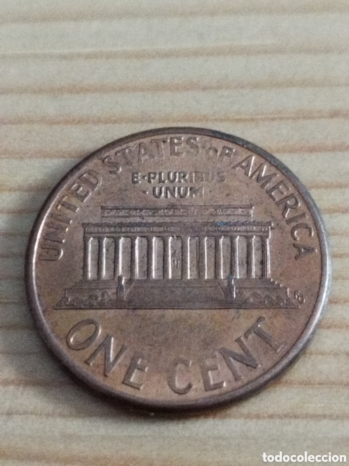 Monedas antiguas de Am&eacute;rica: USA 1 c&eacute;ntimo de 1995 D - Foto 2