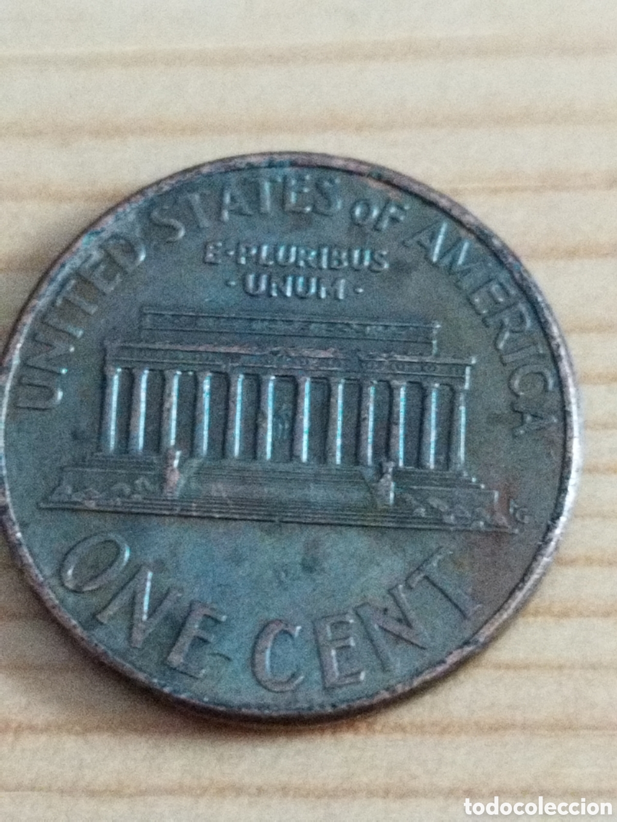 Monedas antiguas de Am&eacute;rica: USA 1 c&eacute;ntimo de 2001 D - Foto 2
