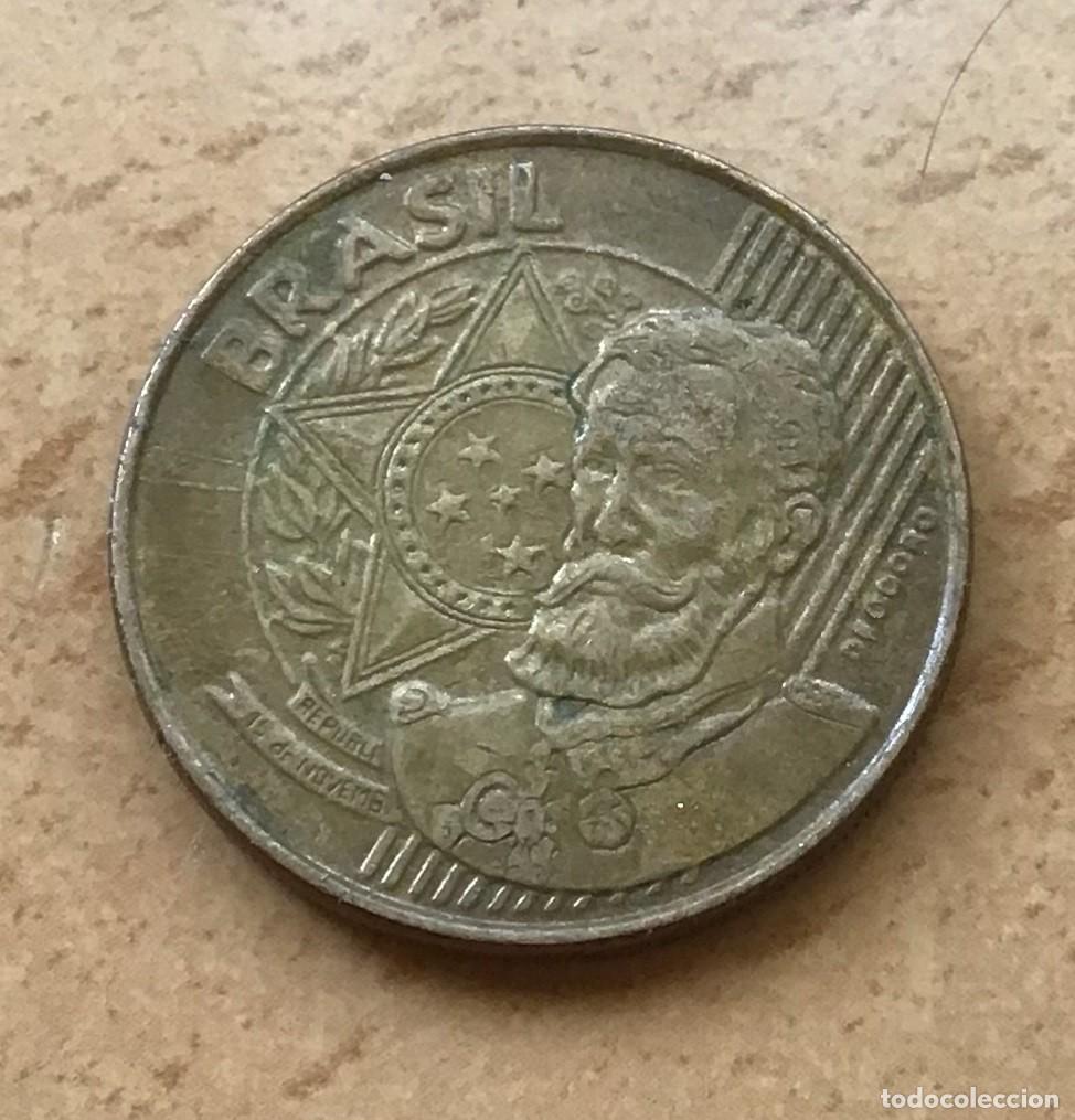Monedas antiguas de Am&eacute;rica: 25 centavos de Brasil. A&ntilde;o 2016 - Foto 2