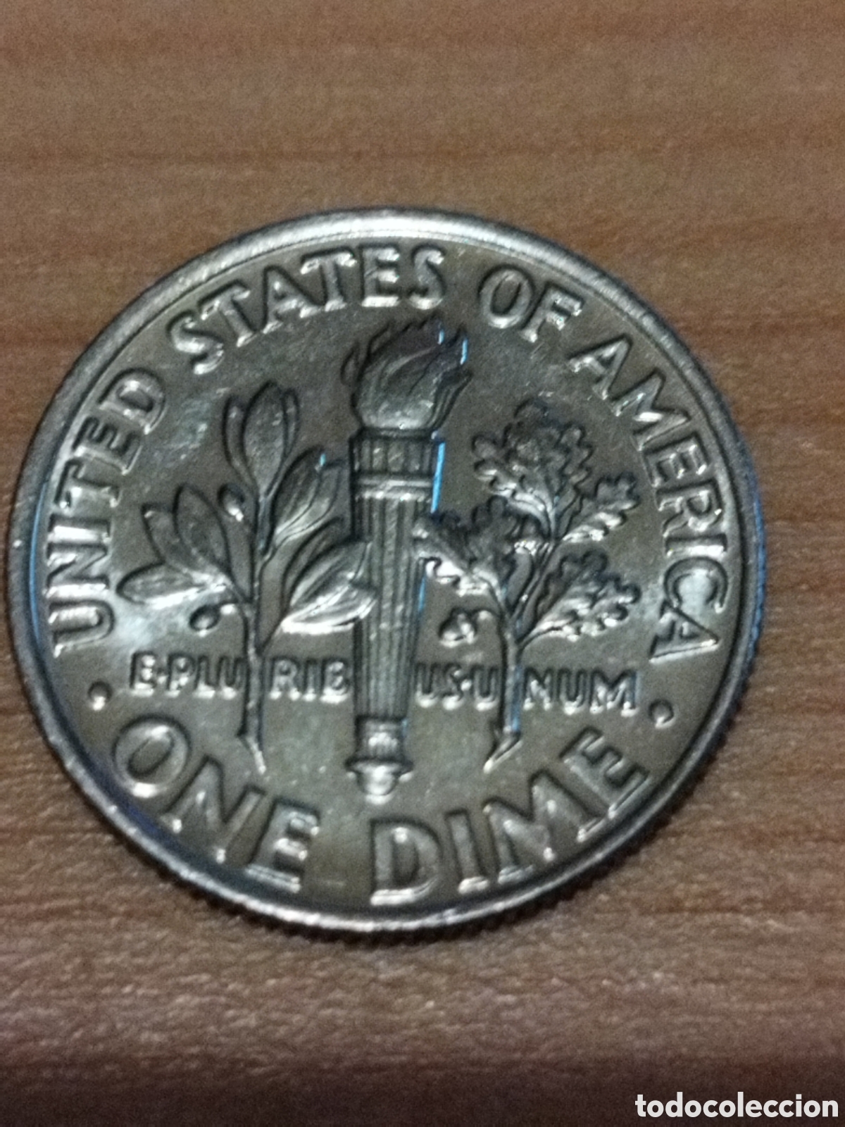 Monedas antiguas de Am&eacute;rica: USA 1 dime de 2011 D sc - Foto 2