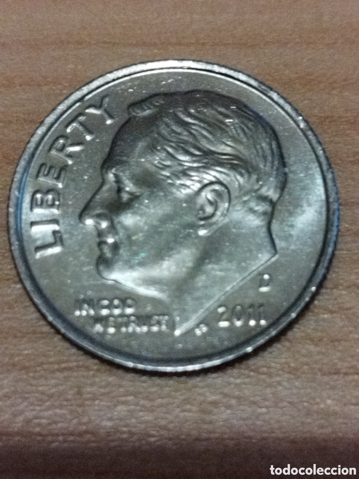 Monedas antiguas de Am&eacute;rica: USA 1 dime de 2011 D sc - Foto 1