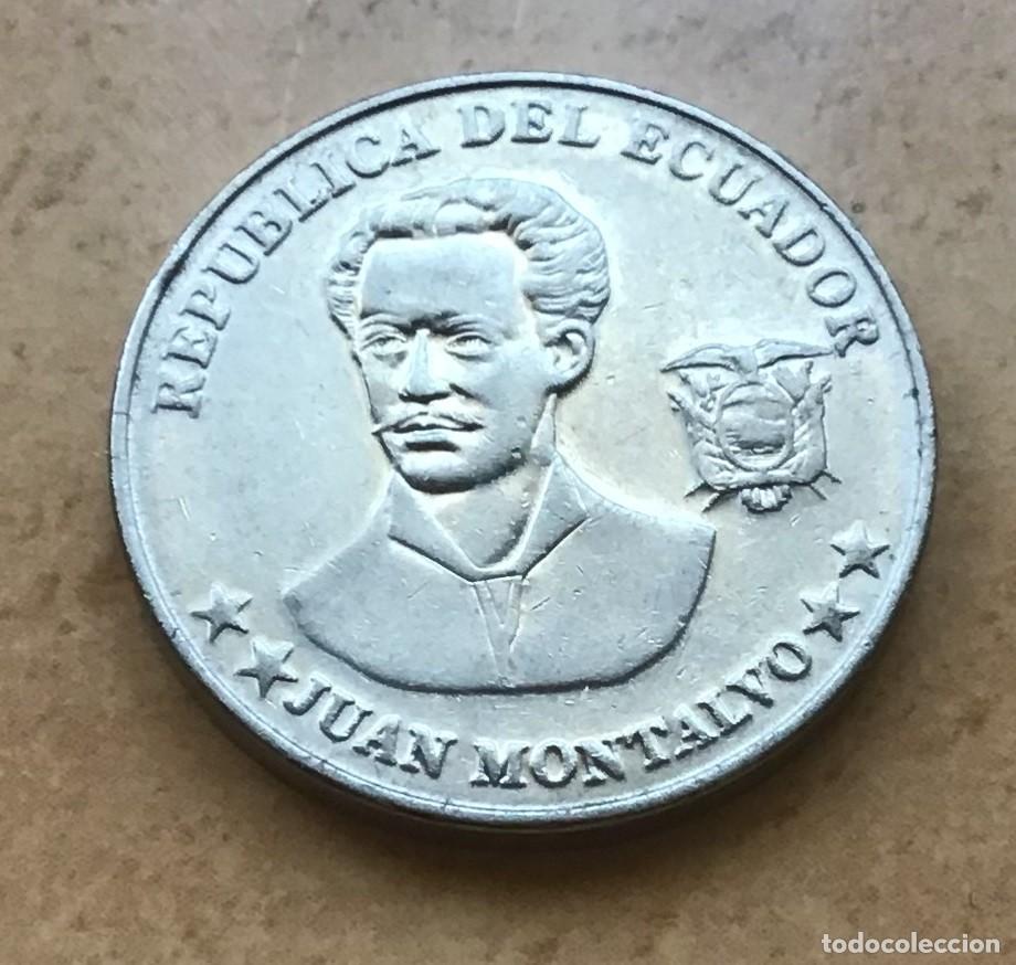 Monedas antiguas de Am&eacute;rica: 5 centavos de Ecuador. A&ntilde;o 2000 - Foto 2