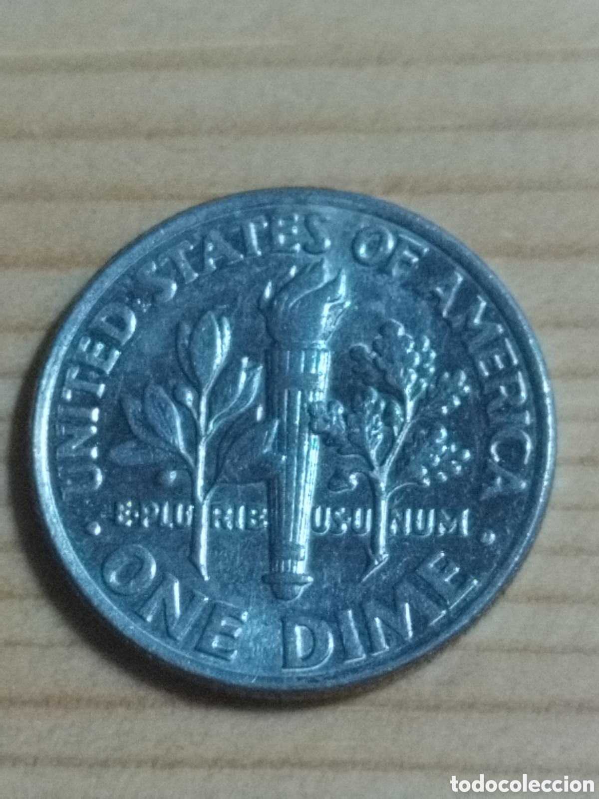 Monedas antiguas de Am&eacute;rica: USA 1 dime de 2001 D - Foto 2