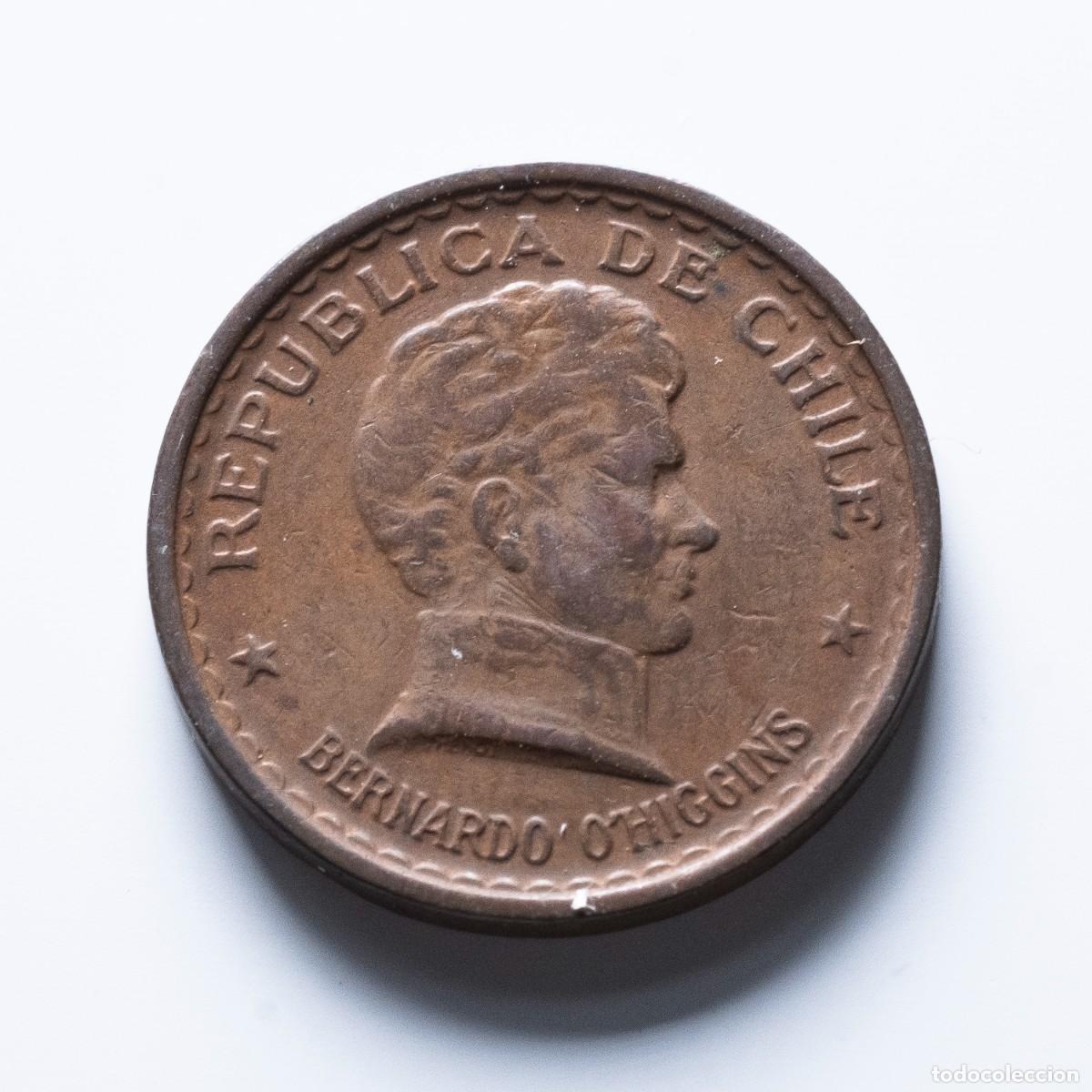 Monedas antiguas de Am&eacute;rica: 20 centavos 1946 Chile MBC - Foto 2
