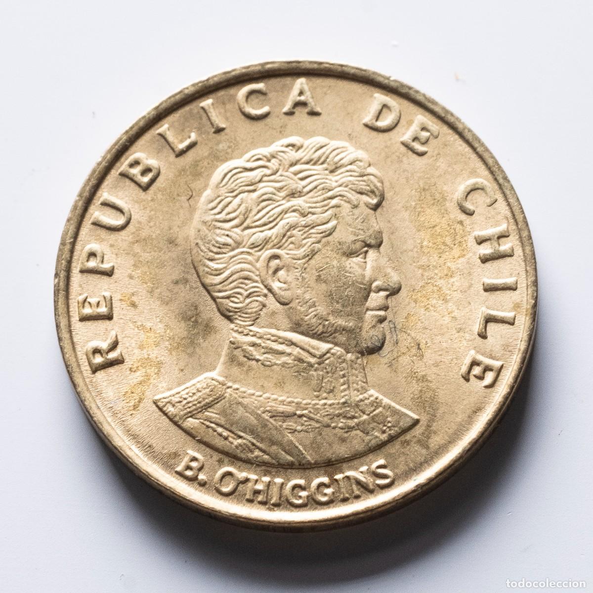 Monedas antiguas de Am&eacute;rica: 10 centesimos 1971 Chile EBC - Foto 2