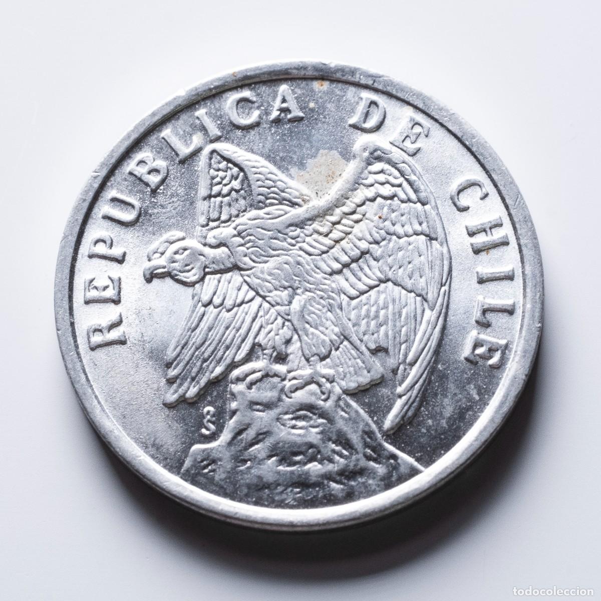 Monedas antiguas de Am&eacute;rica: 1 centavo 1975 Chile EBC - Foto 2