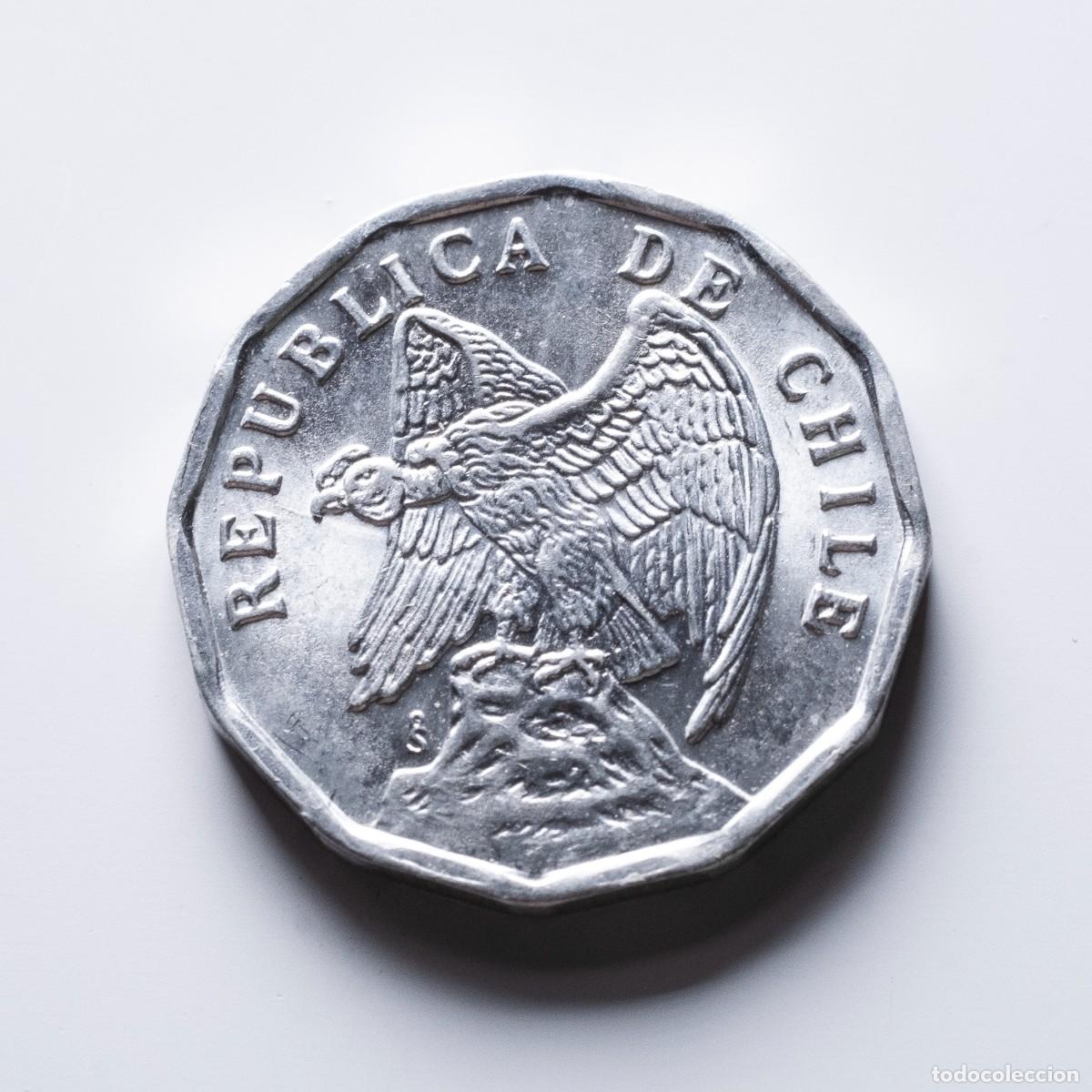 Monedas antiguas de Am&eacute;rica: 5 centavos 1976 Chile - Foto 2