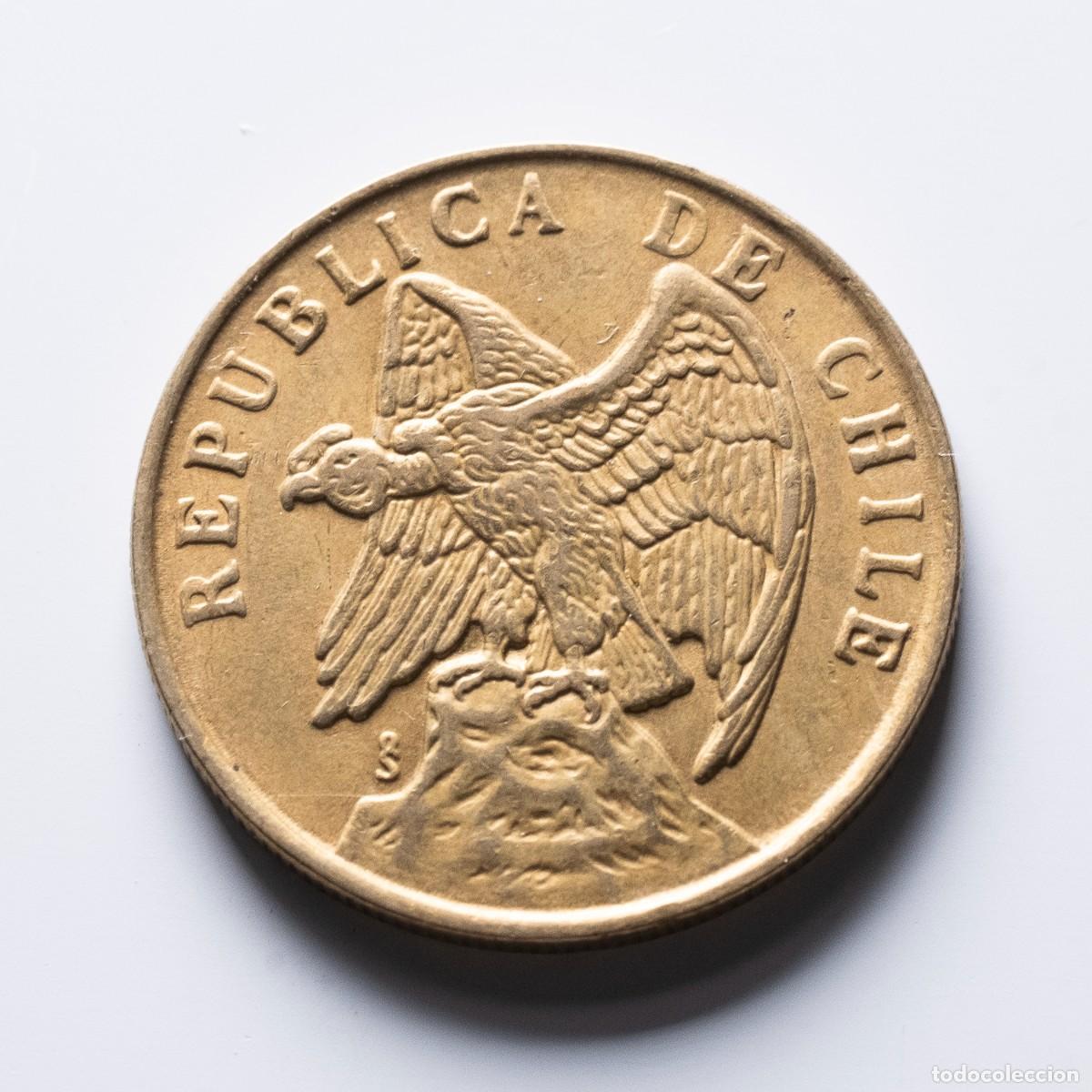 Monedas antiguas de Am&eacute;rica: 50 centavos 1979 Chile EBC - Foto 2