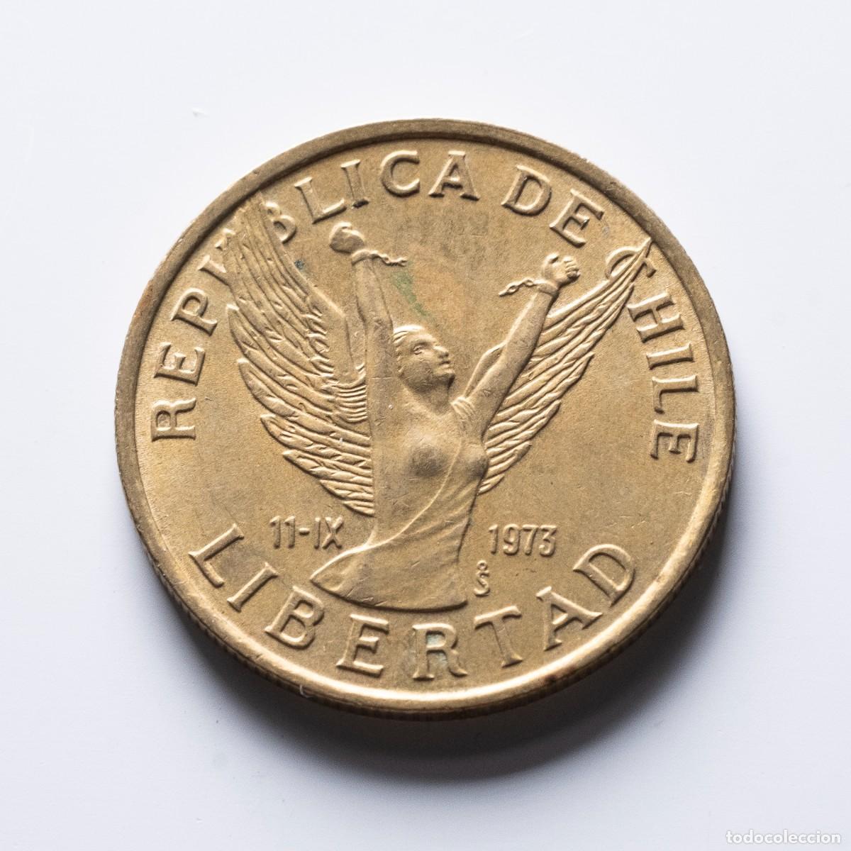 Monedas antiguas de Am&eacute;rica: 10 pesos 1981 Chile EBC - Foto 1