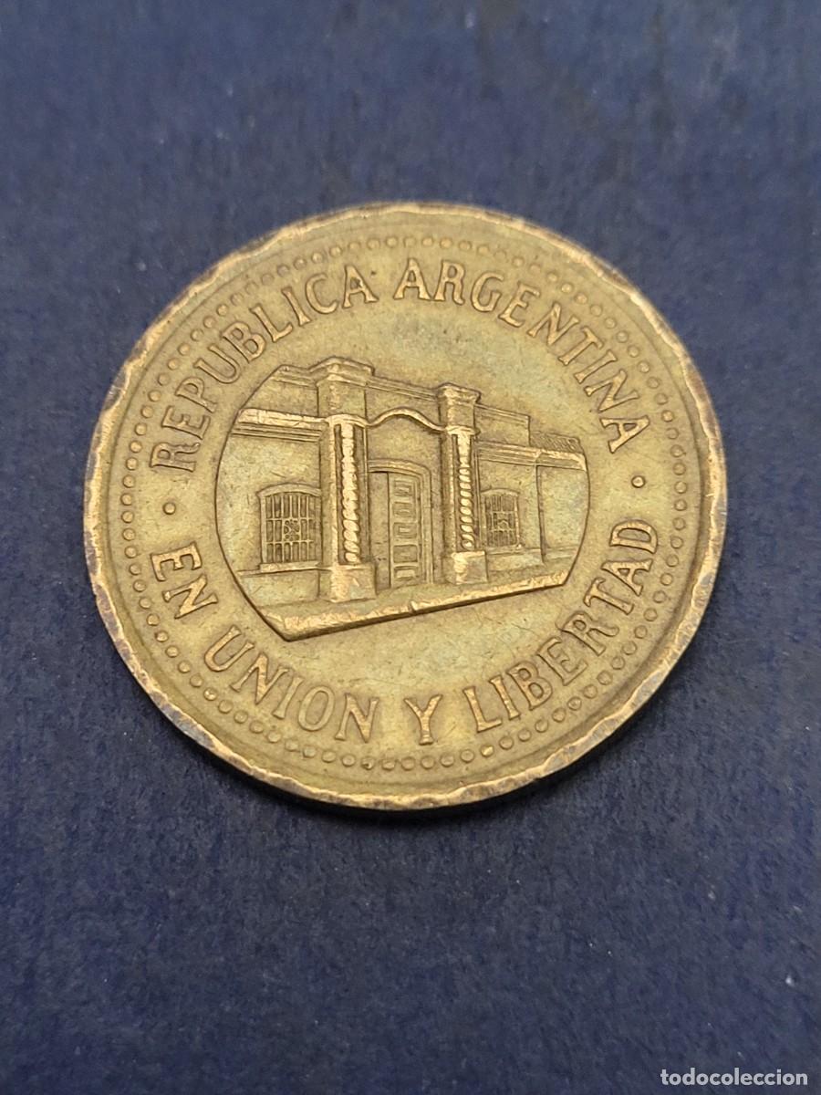 Monedas antiguas de Am&eacute;rica: Moneda 50 centavos 1994 Argentina - Foto 1