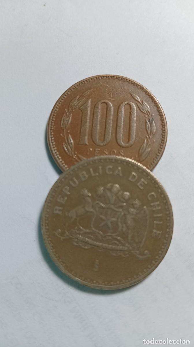 Monedas antiguas de Am&eacute;rica: CHILE - 100 PESOS KM226 - Foto 1