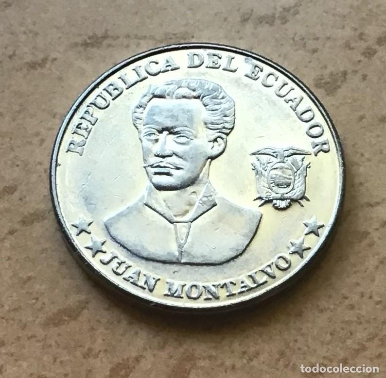 Monedas antiguas de Am&eacute;rica: 5 centavos de Ecuador. A&ntilde;o 2003 - Foto 2