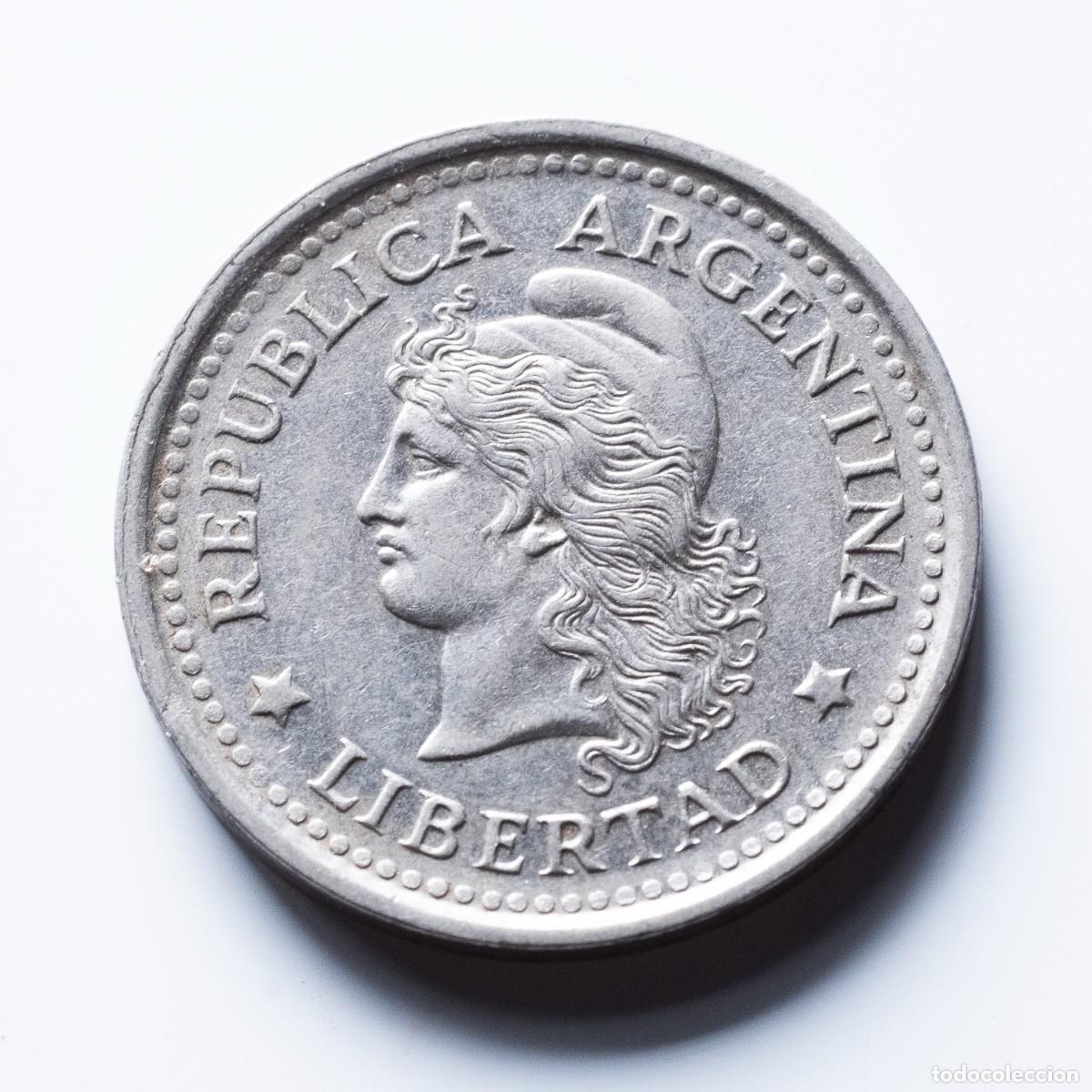 Monedas antiguas de Am&eacute;rica: 20 centavos 1959 Argentina - Foto 1