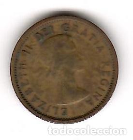 Monedas antiguas de Am&eacute;rica: Moneda de Canada: 1 cent; a&ntilde;o 1963 (Maris) - Foto 2