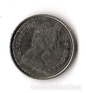 Monedas antiguas de Am&eacute;rica: Moneda de Canada: 10 cents; a&ntilde;o 1981 (Maris) - Foto 2