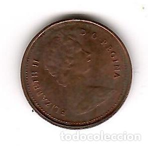 Monedas antiguas de Am&eacute;rica: Moneda de Canada: 1 cent; a&ntilde;o 1981 (Maris) - Foto 2