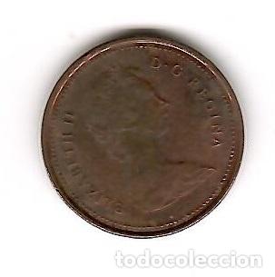 Monedas antiguas de Am&eacute;rica: Moneda de Canada: 1 cent; a&ntilde;o 1981 (Maris) - Foto 2
