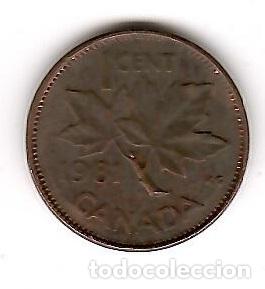 Monedas antiguas de Am&eacute;rica: Moneda de Canada: 1 cent; a&ntilde;o 1981 (Maris) - Foto 1