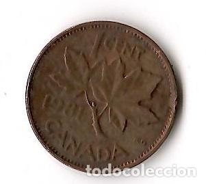 Monedas antiguas de Am&eacute;rica: Moneda de Canada: 1 cent; a&ntilde;o 1981 (Maris) - Foto 2