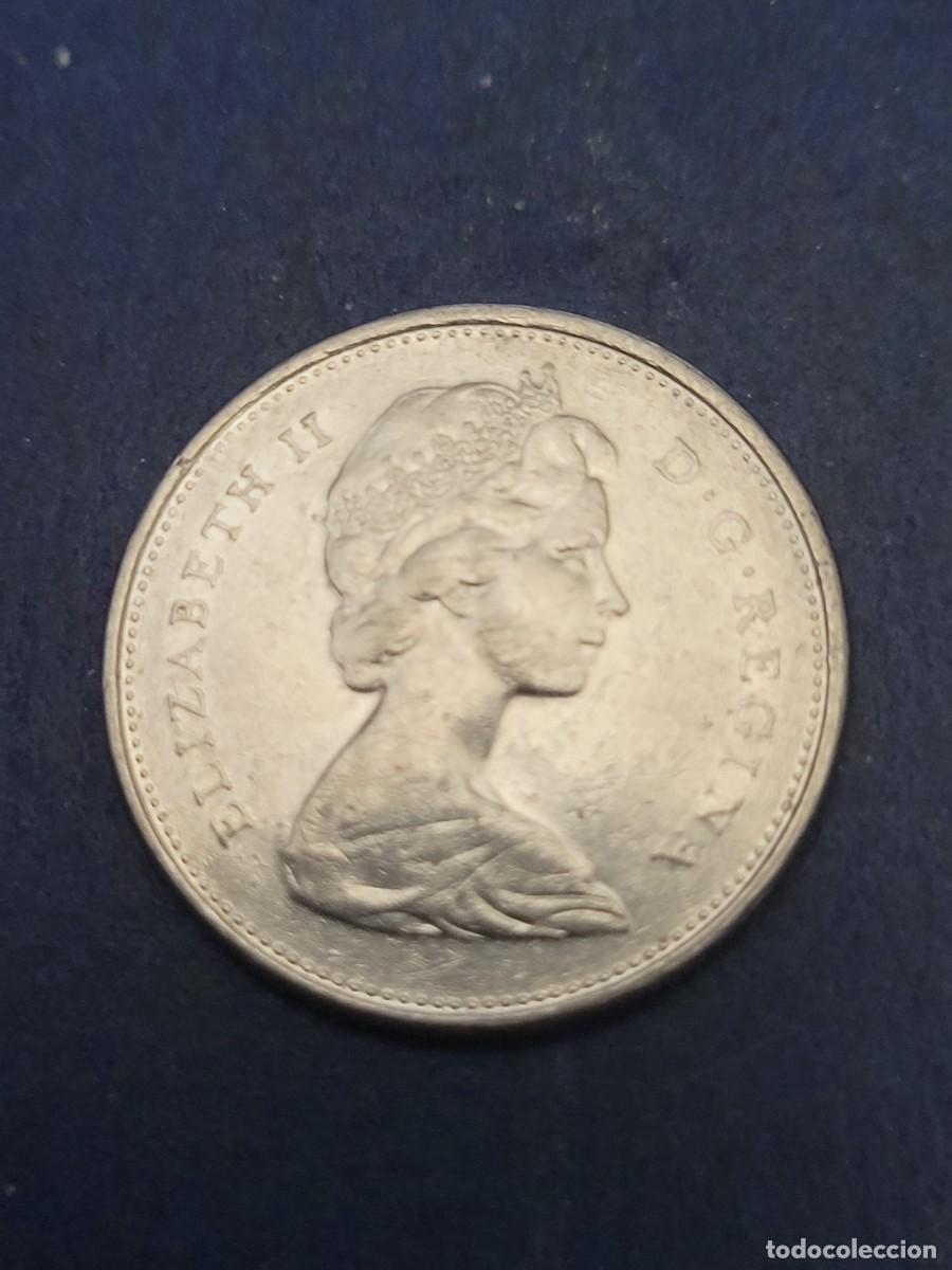 Monedas antiguas de Am&eacute;rica: Moneda 25 centavos 1978 Canad&aacute; - Foto 1