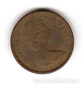 Monedas antiguas de Am&eacute;rica: Moneda de Canada: 1 cent; a&ntilde;o 1977 (Maris) - Foto 1