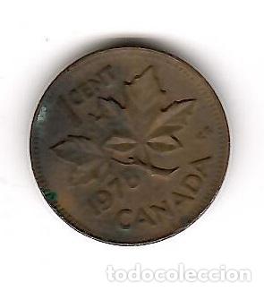 Monedas antiguas de Am&eacute;rica: Moneda de Canada: 1 cent; a&ntilde;o 1978 (Maris) - Foto 1